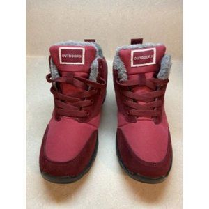 Outdoors Red Boots